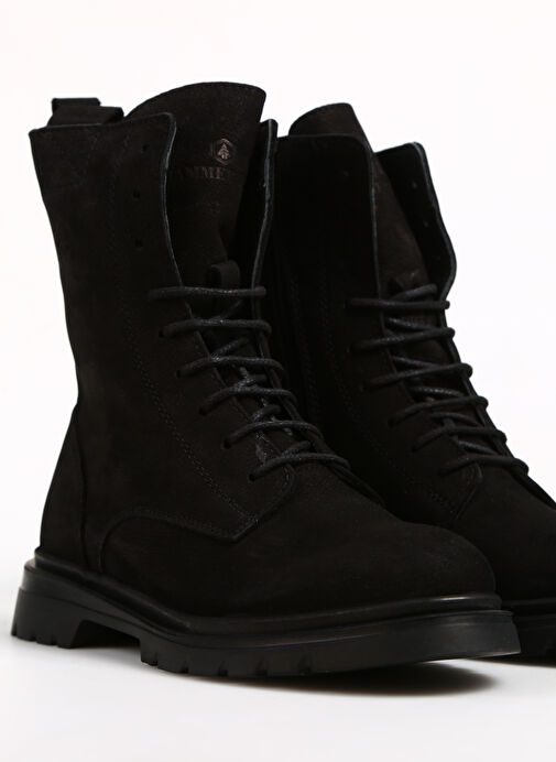 Hammer Jack Siyah Kadın Deri Bot 102 22730-Z - Görsel 6