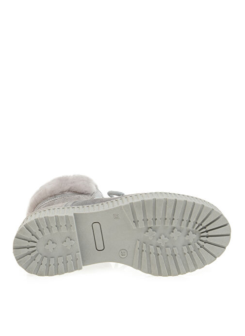Hush Puppies Gri Kadın Deri Bot HP-315-010 - Görsel 4