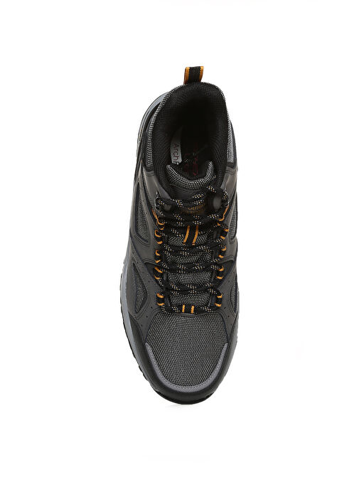 Skechers Gri Erkek deri Outdoor Bot 204628 CHAR - Görsel 5