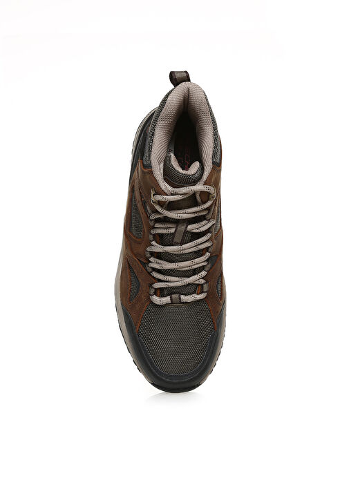 Skechers Kahverengi-Siyah Erkek Deri - Kumaş Outdoor Bot 204628 OLBR - Görsel 5
