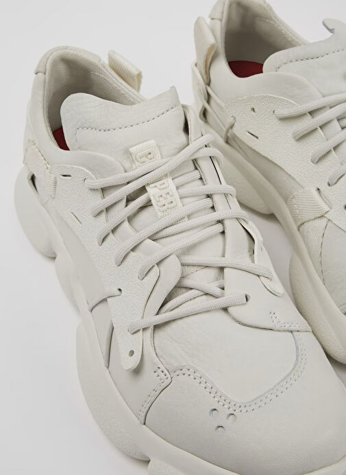 Camper Beyaz Kadın Deri Sneaker K201439-001 - Görsel 4