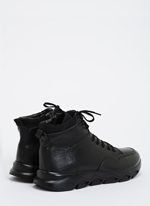 F By Fabrika Siyah Erkek Deri Bot GARMENT - Görsel 4