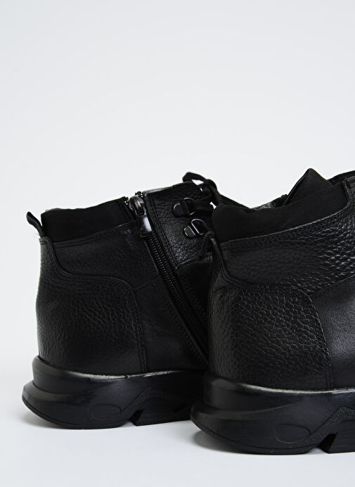 F By Fabrika Siyah Erkek Deri Bot GARMENT - Görsel 5