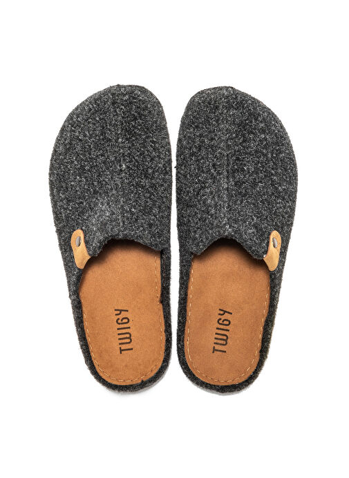 Twigy Siyah Erkek Ev Terliği AA0440 - Görsel 3