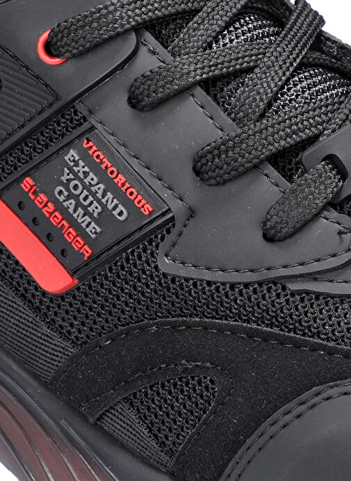 Slazenger Slazenger Siyah Kırmızı Erkek Yürüyüş Ayakkabısı SA22RE052 506 ZA RUN Boyner'de! Siyah Kırmızı - 3. görsel