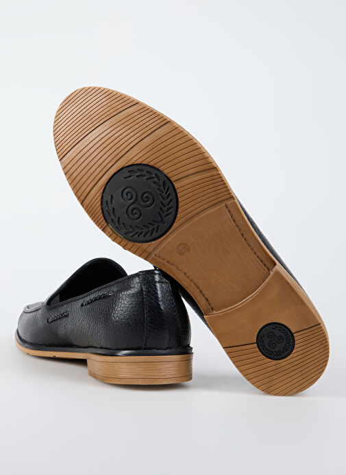 F By Fabrika Siyah Erkek Deri Günlük Ayakkabı ICORD - Görsel 6