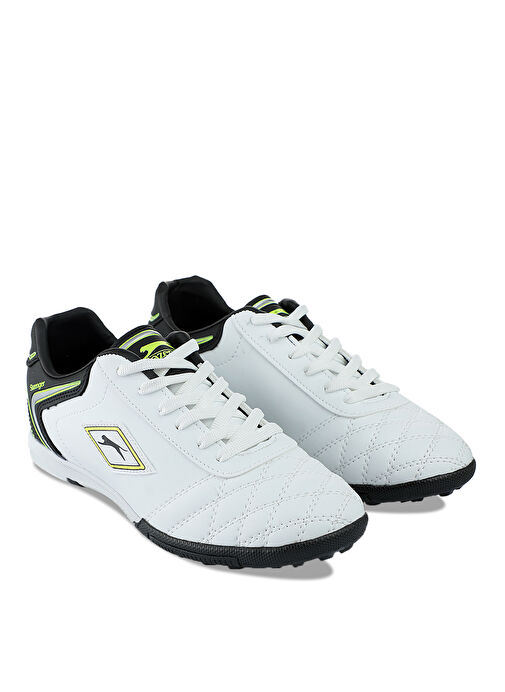 Slazenger Slazenger Beyaz Siyah SA12FE201-005HUGO Beyaz Erkek Futbol Ayakkabısı Boyner'de! Beyaz Siyah - 3. görsel