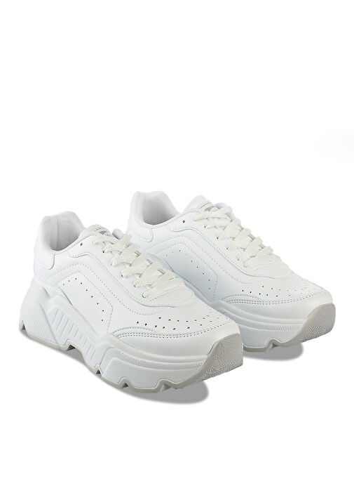 Slazenger Slazenger Beyaz Kadın Koşu Ayakkabısı SA22RK041-000ZALMON Boyner'de! Beyaz - 3. görsel