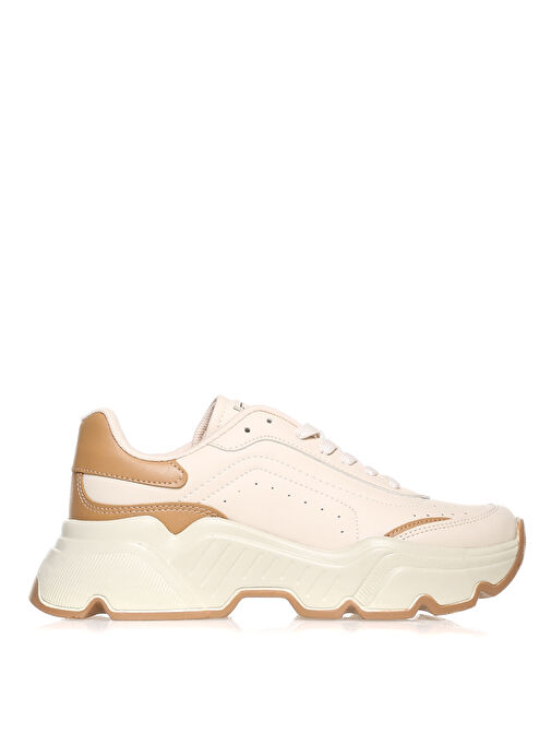 Slazenger Slazenger SA22RK041-120ZALMON Bej Kadın Koşu Ayakkabısı Boyner'de! Bej - 2. görsel