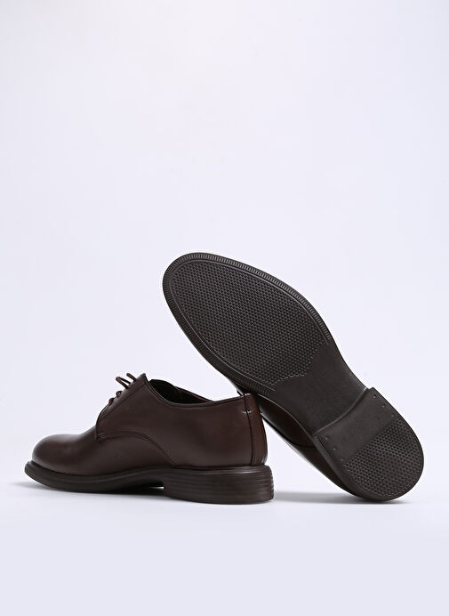Fabrika Kahverengi Erkek Deri Klasik Ayakkabı TERESINA - Görsel 5