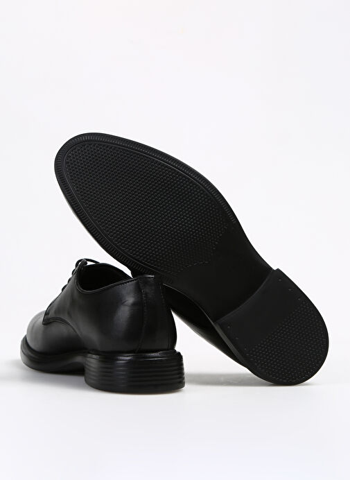 Fabrika Siyah Erkek Deri Klasik Ayakkabı TERESINA - Görsel 6