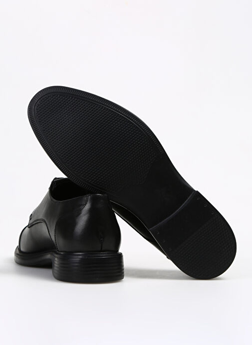 Fabrika Siyah Erkek Deri Klasik Ayakkabı JOSE - Görsel 6