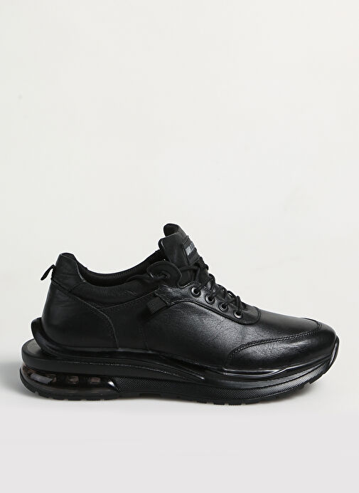 Bulldozer Bulldozer Koyu Siyah Siyah Erkek Deri Günlük Ayakkabı BUL-230302 Klasik Ayakkabı | Boyner Koyu Siyah - 2. görsel