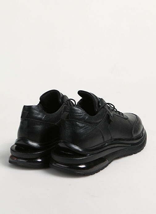 Bulldozer Bulldozer Koyu Siyah Siyah Erkek Deri Günlük Ayakkabı BUL-230302 Klasik Ayakkabı | Boyner Koyu Siyah - 4. görsel