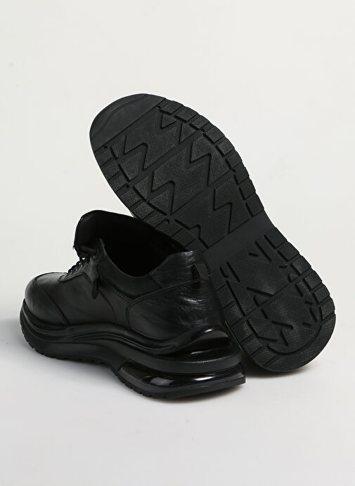 Bulldozer Bulldozer Koyu Siyah Siyah Erkek Deri Günlük Ayakkabı BUL-230302 Klasik Ayakkabı | Boyner Koyu Siyah - 5. görsel