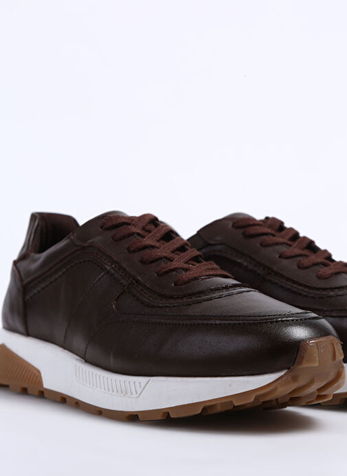 Fabrika Vizon Erkek Deri Sneaker ICHEON - Görsel 6