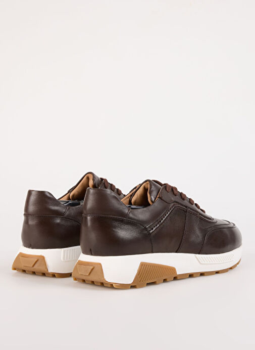 Fabrika Vizon Erkek Deri Sneaker ICHEON - Görsel 12