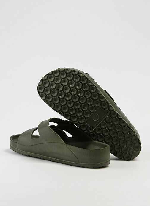 Fabrika Haki Erkek Terlik THOMAS NEW - Görsel 5