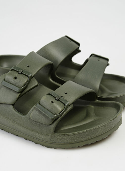 Fabrika Haki Erkek Terlik THOMAS NEW - Görsel 6