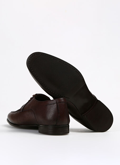 Fabrika Kahverengi Erkek Deri Klasik Ayakkabı TORINO - Görsel 6