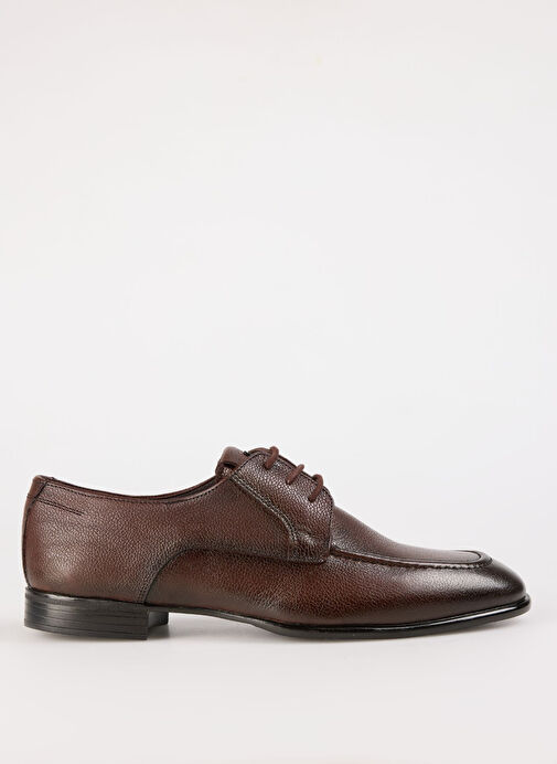 Fabrika Kahverengi Erkek Deri Klasik Ayakkabı TORINO - Görsel 7