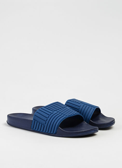 Fabrika Lacivert Erkek Terlik PISA - Görsel 3