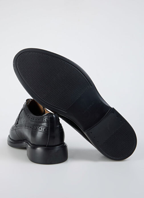 Fabrika Siyah Erkek Deri Klasik Ayakkabı ANOVA - Görsel 12