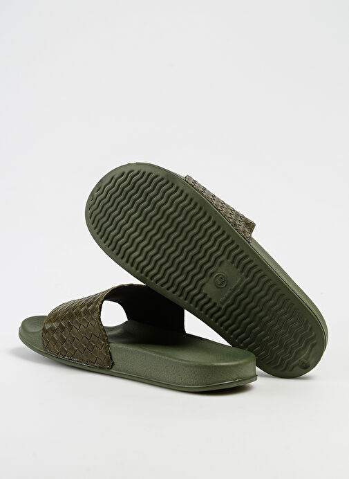 Haki Erkek Plaj Terliği FERRA - Görsel 5