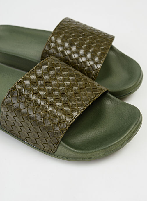 Haki Erkek Plaj Terliği FERRA - Görsel 6