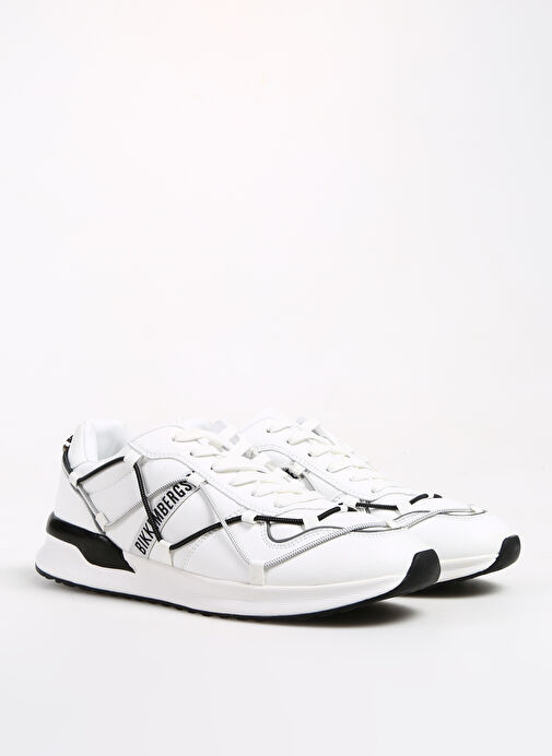 Dirk Bikkembergs Beyaz-Siyah Erkek Sneaker 16204/CP - Görsel 3