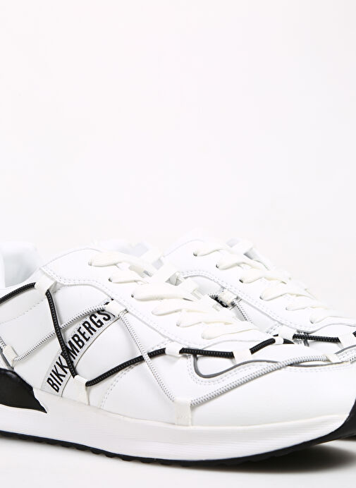 Dirk Bikkembergs Beyaz-Siyah Erkek Sneaker 16204/CP - Görsel 6