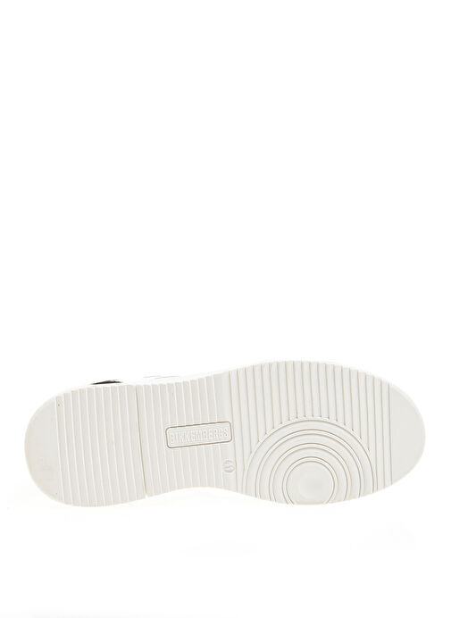 Dirk Bikkembergs Beyaz-Siyah Erkek Deri - Kumaş Sneaker 16211/CP - Görsel 4