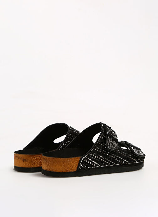 Siyah Kadın Terlik SHIRE - Görsel 4
