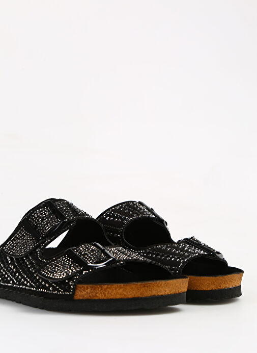 Siyah Kadın Terlik SHIRE - Görsel 6