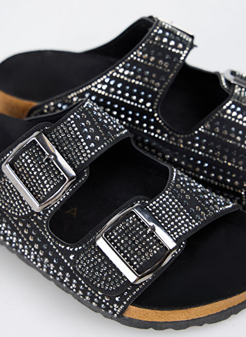 Siyah Kadın Terlik SHIRE - Görsel 11