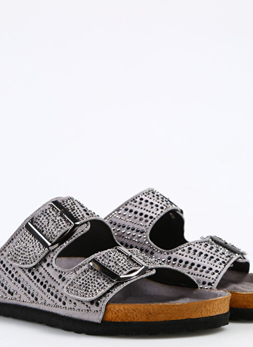 Antrasit Kadın Terlik SHIRE - Görsel 6