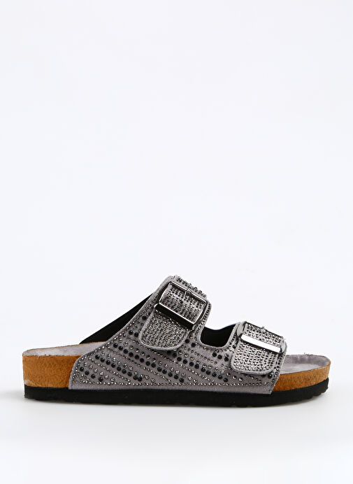 Antrasit Kadın Terlik SHIRE - Görsel 2