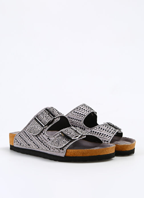 Antrasit Kadın Terlik SHIRE - Görsel 3