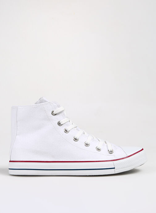 North Of Navy Beyaz-Kırmızı Erkek Günlük Ayakkabı UO7001 - Görsel 2