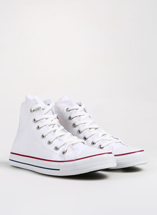 North Of Navy Beyaz-Kırmızı Erkek Günlük Ayakkabı UO7001 - Görsel 3