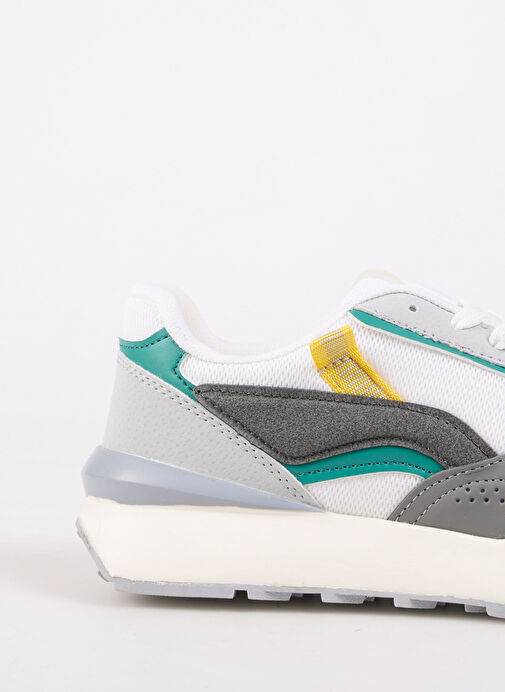 Fabrika Beyaz-Gri Erkek Sneaker SAO - Görsel 4