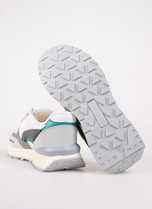 Fabrika Beyaz-Gri Erkek Sneaker SAO - Görsel 6