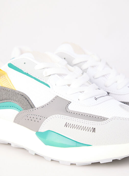 Fabrika Beyaz-Gri Erkek Sneaker SAO - Görsel 3