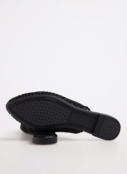 Fabrika Siyah Kadın Terlik STAHES - Görsel 9