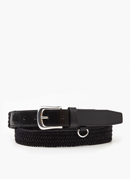 Levis Siyah Erkek Kemer SEASONAL ROPE BELT