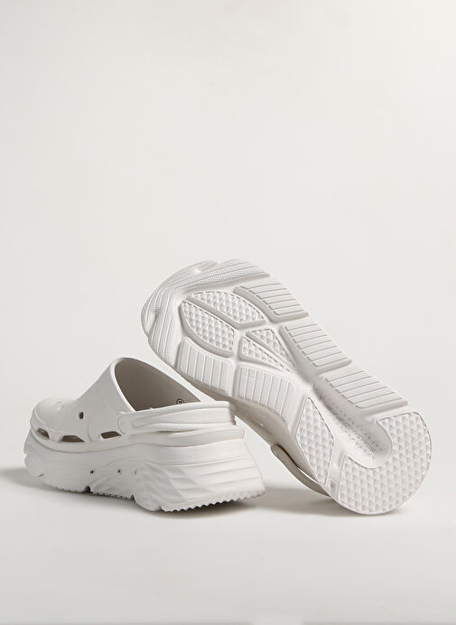 Skechers 111127 WHT MAX CUSHIONING FOAMIES Beyaz Kadın Sandalet - Görsel 5