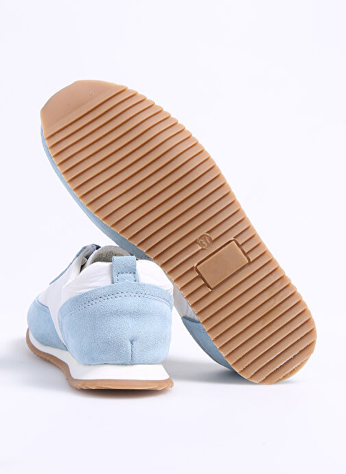 Fabrika Fabrika Beyaz Mavi Beyaz-Mavi Kadın deri Sneaker PORION Boyner'de! Beyaz Mavi - 5. görsel