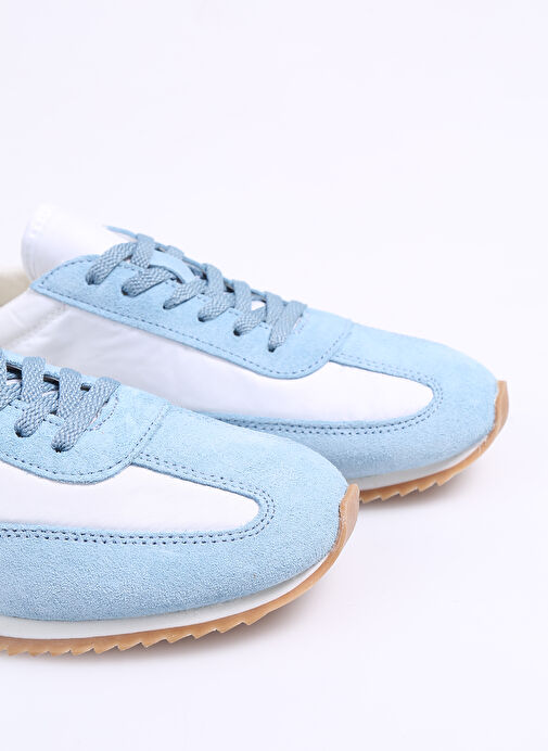 Fabrika Fabrika Beyaz Mavi Beyaz-Mavi Kadın deri Sneaker PORION Boyner'de! Beyaz Mavi - 6. görsel