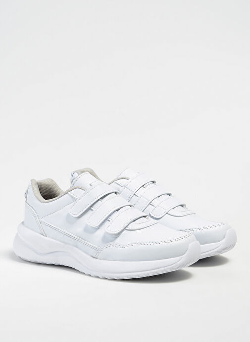 Beyaz Kadın Koşu Ayakkabısı HALF - Görsel 3