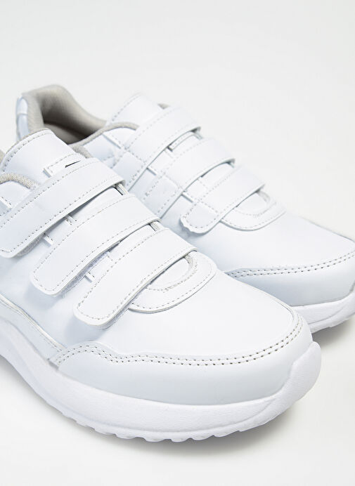 Beyaz Kadın Koşu Ayakkabısı HALF - Görsel 6